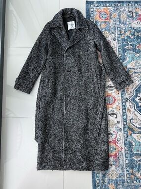 A&F Herringbone Coat